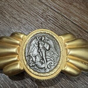 Accessocraft NYC Gold and Silver Belt Buckle